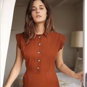 NWT Christy Dawn Phoebe Romper Size XS Rust